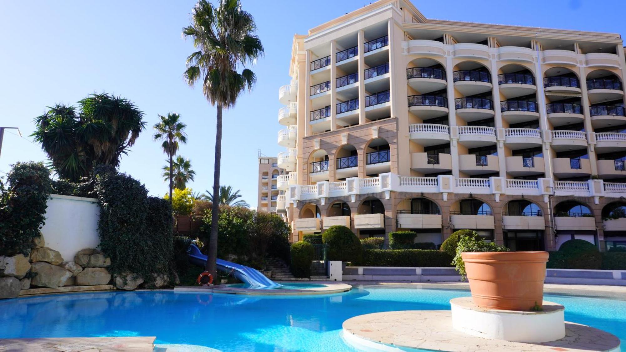 Appartement 556, Vue Mer Et Piscine By Palmazur Vacances Cannes Exteriör bild