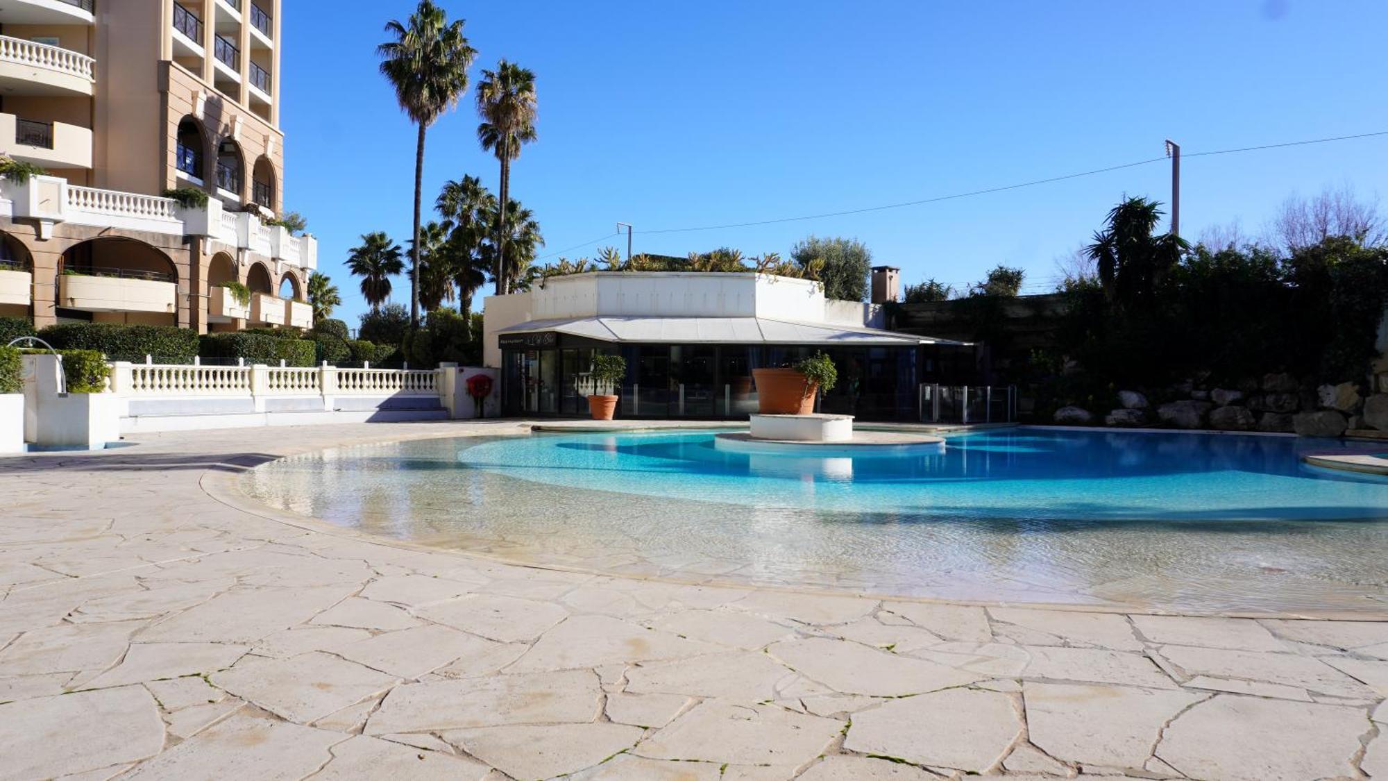 Appartement 556, Vue Mer Et Piscine By Palmazur Vacances Cannes Exteriör bild