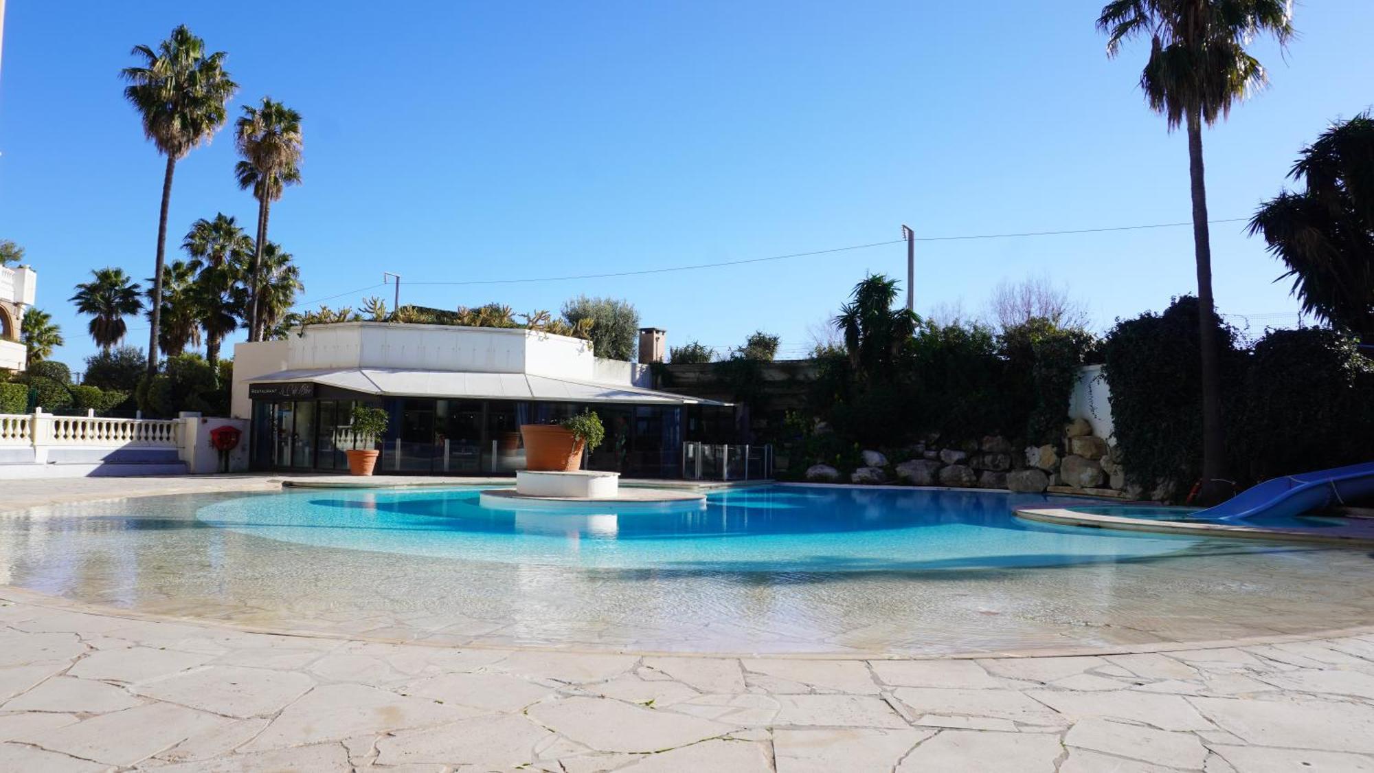 Appartement 556, Vue Mer Et Piscine By Palmazur Vacances Cannes Exteriör bild